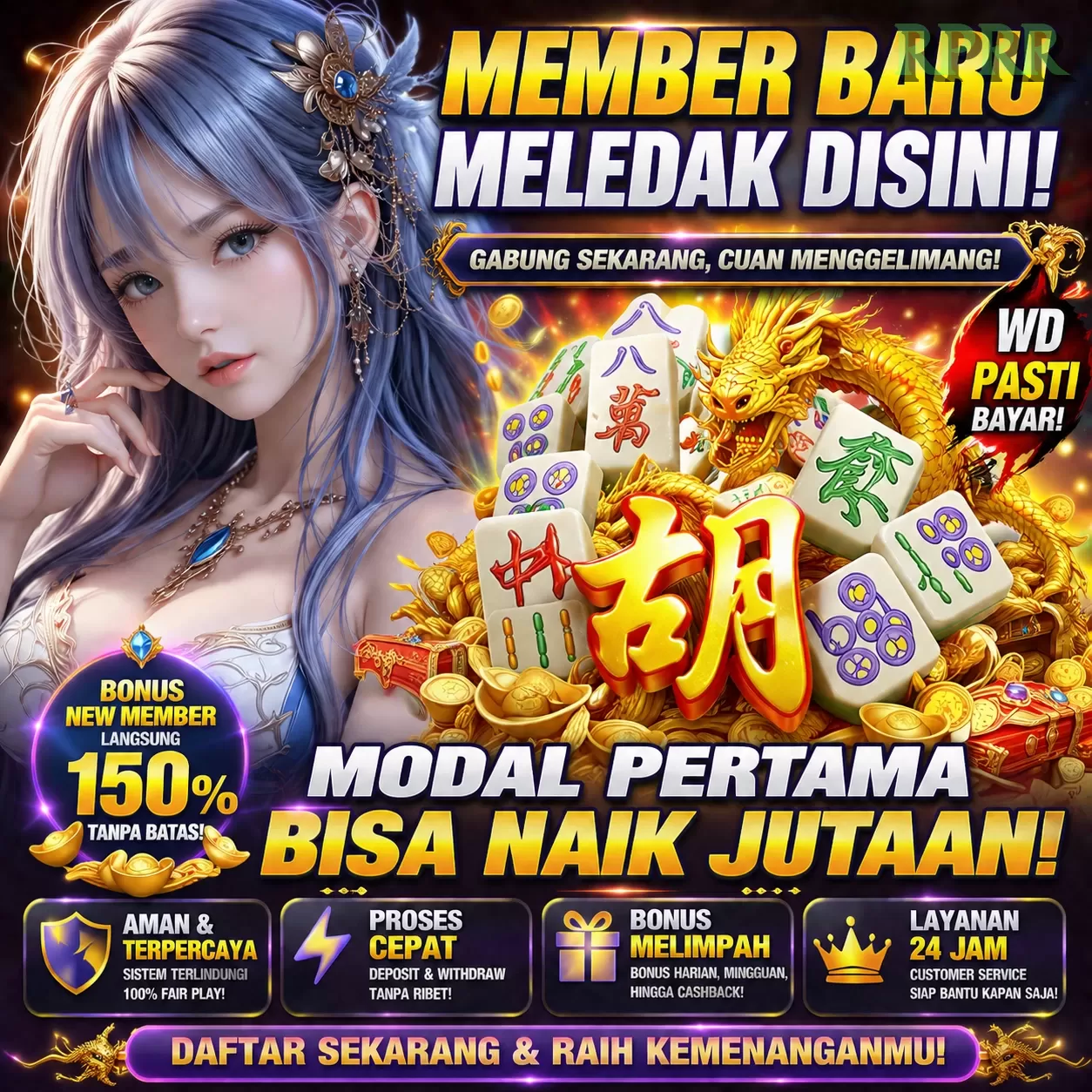 Main rprrtogel123q Menang Jackpot Besar