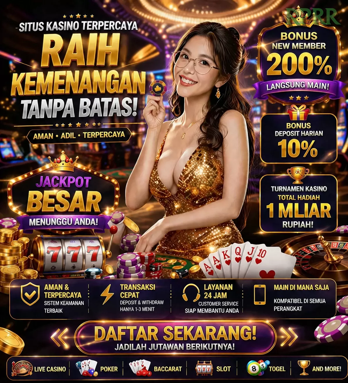 Login rprr Sekarang Bonus Melimpah