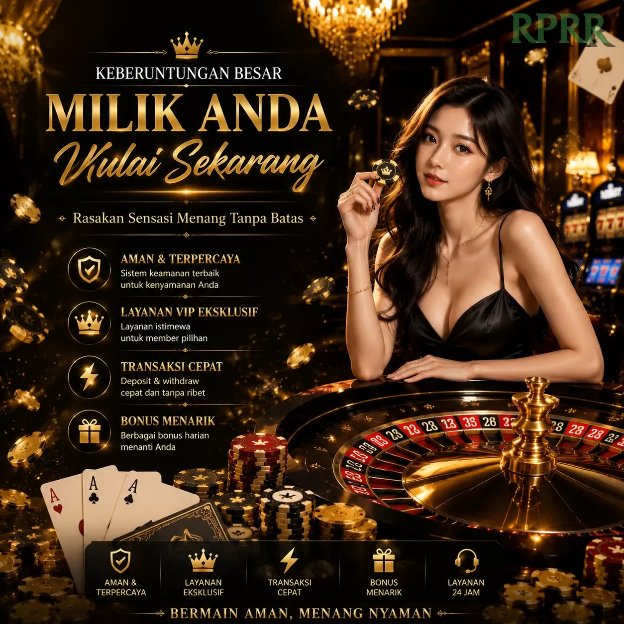 BONUS GARANSI KEKALAHAN SALDO KEMBALI 100_ promotion image